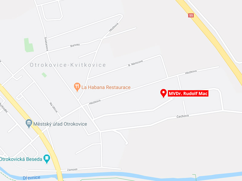 Kontaktní mapa